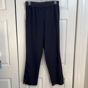 2 for $25 - MEN’s Navy Athletic Track Pants, Joggers with Ankle Zip, M (32-34)